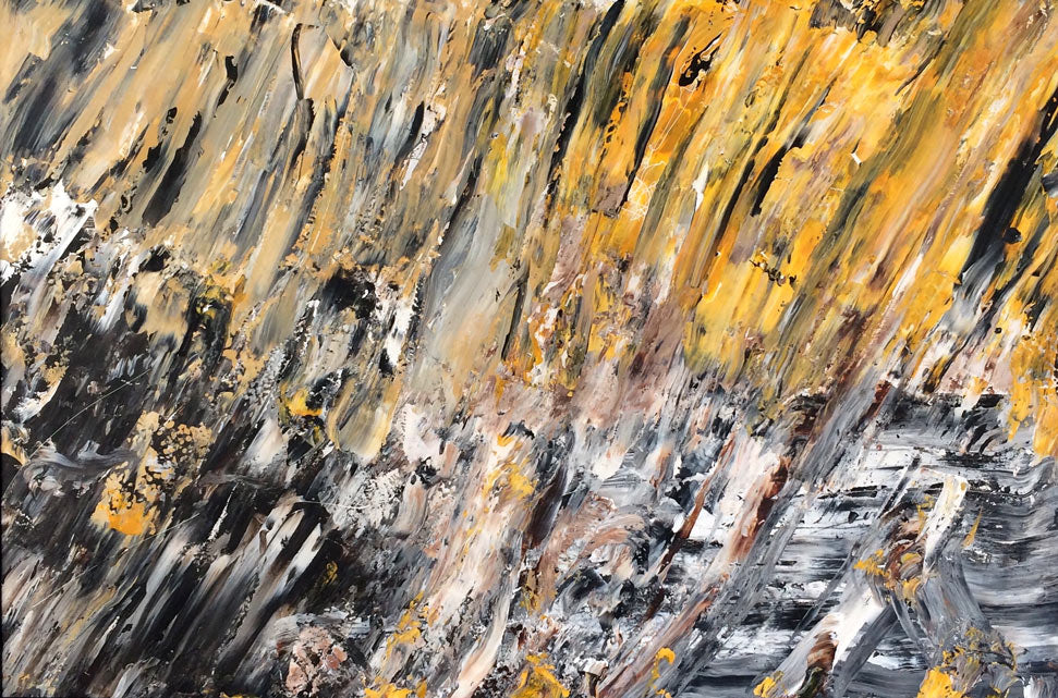 Dominic Klassen Malerei Kunst Abstrakt 2017 Lava