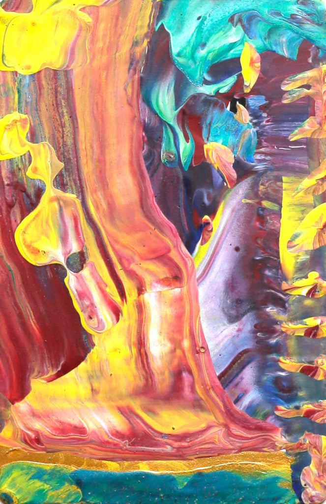 Dominic Klassen Malerei 2021 Abstrakt Kunst Lava 