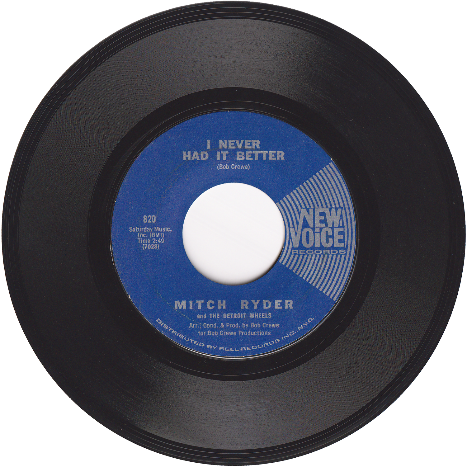 Mitch Ryder\u0026The Detroit Wheels LP レコード