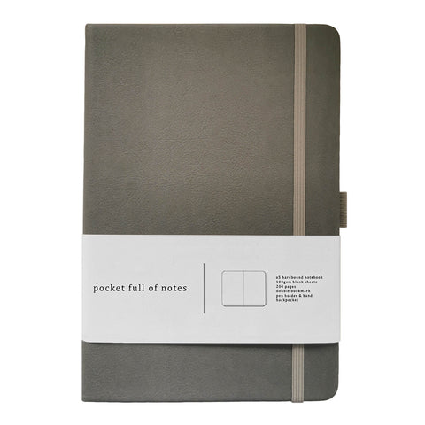 Pocket Full of Notes A5 Hardbound Notebook (Black) – Papernotes