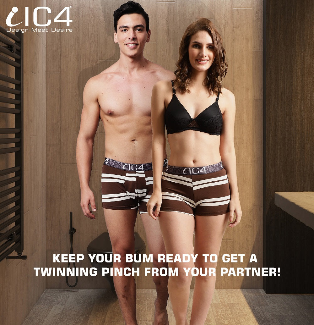 Buy THSISSUE Couples Matching Underwear, Modal Couples Briefs for Boy/Girl  Friend (Large, Men's Painting) Online at desertcartINDIA