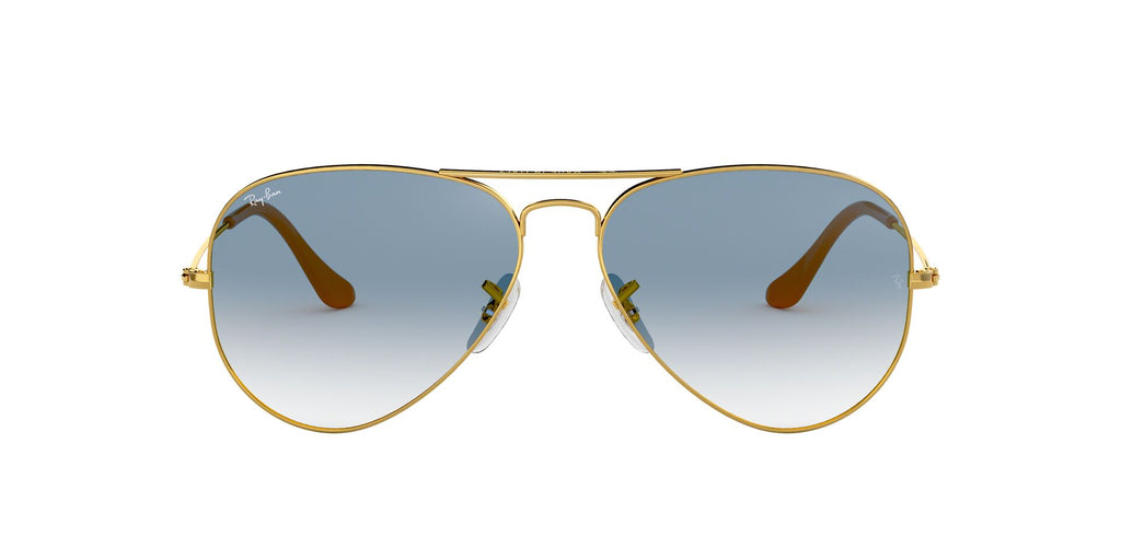 RB3025 Aviator Gradient Gold/Blue XXL | SunglassHut UAE