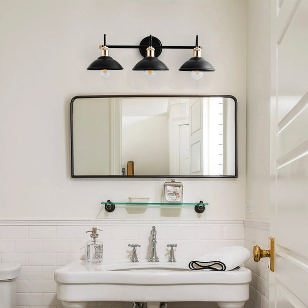 lighting in bathroom