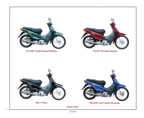 Catálogo De Peças Honda Biz 100 2002 - 2004 - – Catalogoeservico