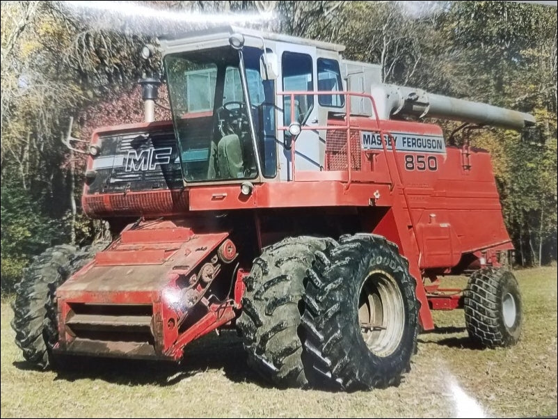 Catalogo De Pecas Massey Ferguson 850 Combine Colheitadeira Catalogoeservico