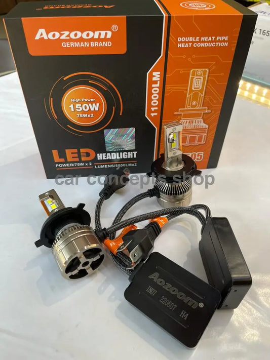 Drivn Auto led headlight bulbs 150w 6000k – Car Concepts Shop