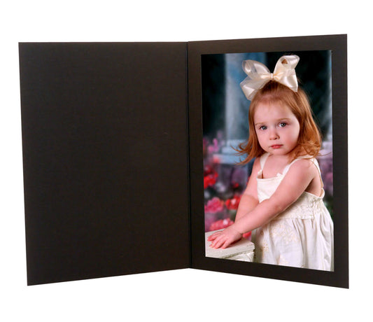 Bulk (Pack of 10 PCS) BLACK Slip-in Photo Booth Album 2x6 Photos Box I