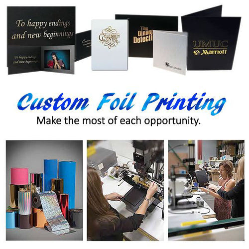 Custom Foil Printing is Our Specialty