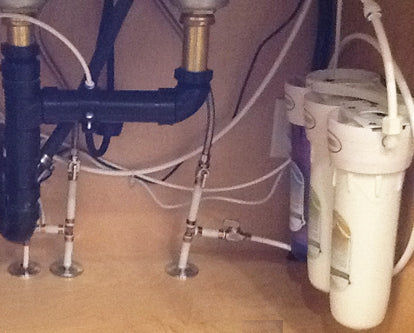 C3 3 Stage Home Water Filter Under Sink