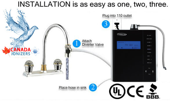 Installing a Chanson Miracle MAX ionizer