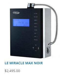 Miracle MAX Ioniseur Noir