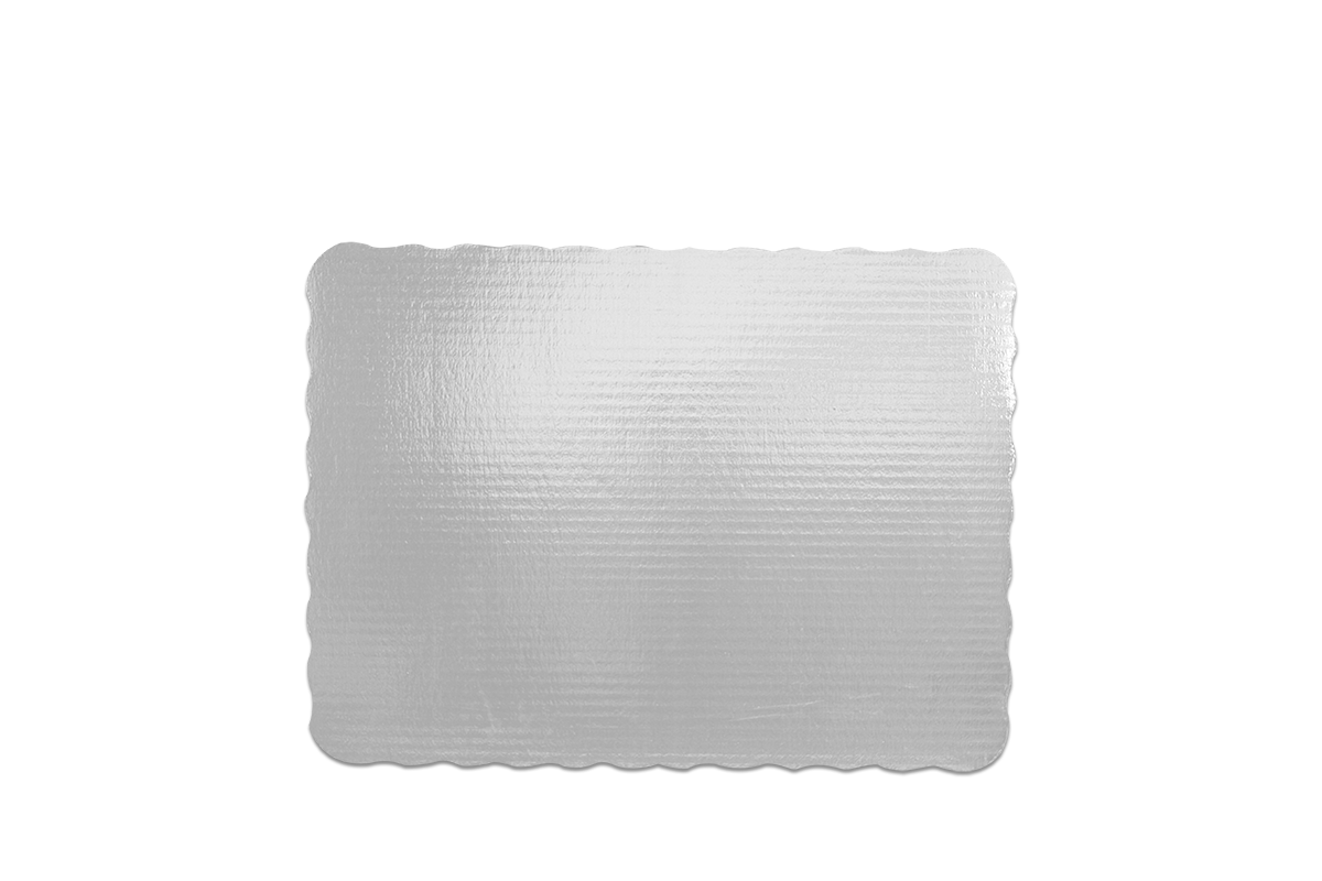 Base para Pastel Rectangular Blanca, 50 pzas. - Super Materias