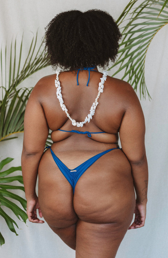 San Lorenzo Bikinis TAHITI MANA Breeze Ruffle Triangle Bikini Top. 1