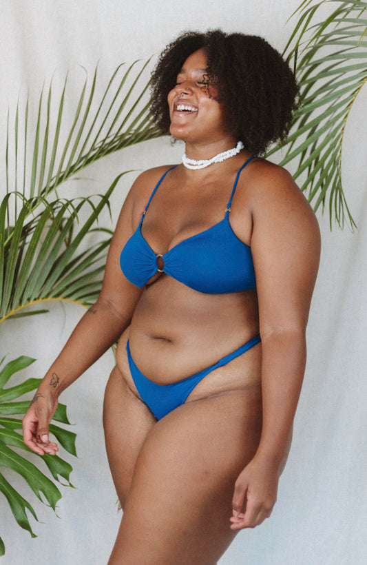 TAHITI MANA Persimmon Hipster Bikini Bottom – San Lorenzo Bikinis