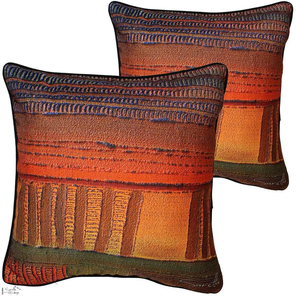 Aboriginal Indoor and Outdoor Cushion Covers 45cm and 50cm | Saretta ...