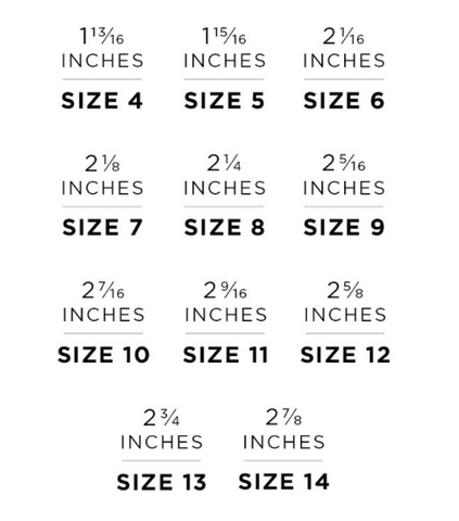 How To Find Your Ring Size Chart