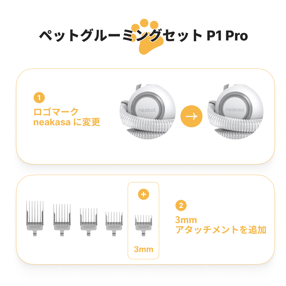 贈り物 neabotペットグローミングkit p1pro | alamiah.edu.sa