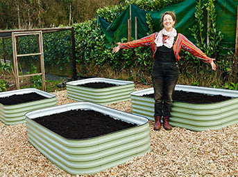 metal planter boxes-Vegega