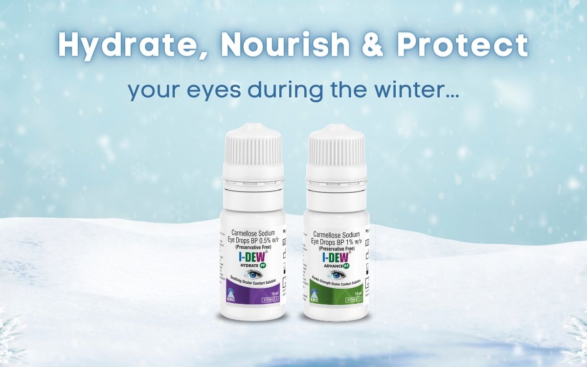 Hydrate Your Eyes This Winter with I-dew