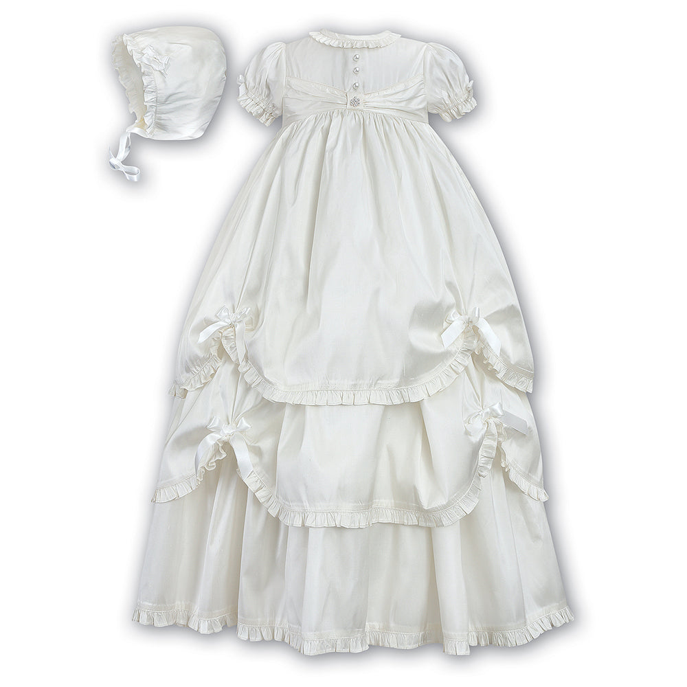 Christening Robe & Bonnet by Sarah Louise | Anna's Boutique