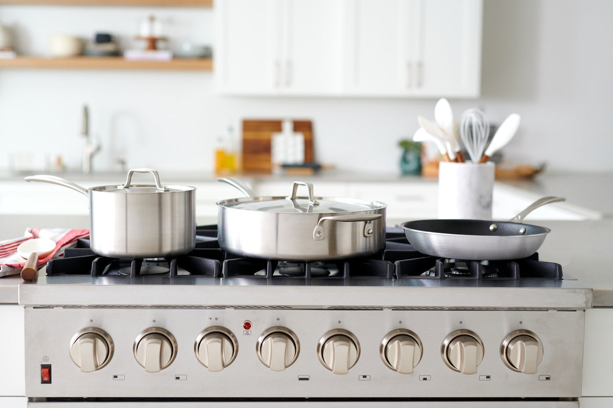 Stainless and Nonstick Cookware