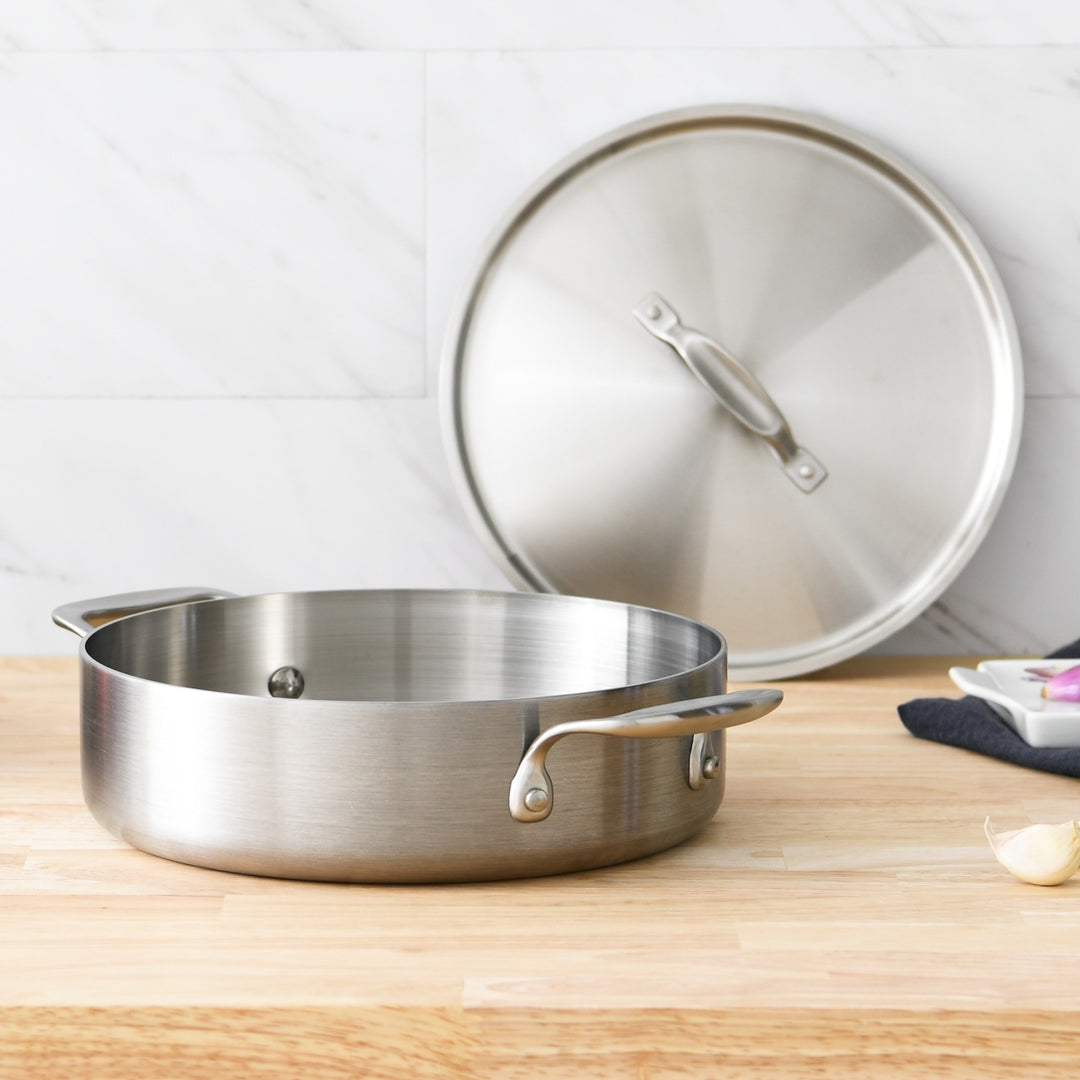 American Kitchen Cookware - 5 piece Stainless Steel Cookware Set&qu
