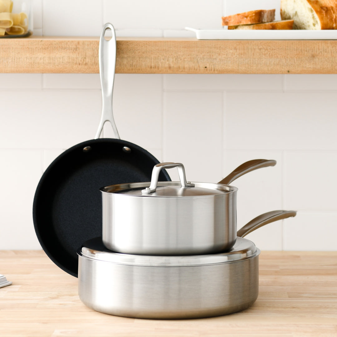 Regal Ware American Kitchen TriPly Stainless Steel Make Enough for Lef -  Kitchen & Company