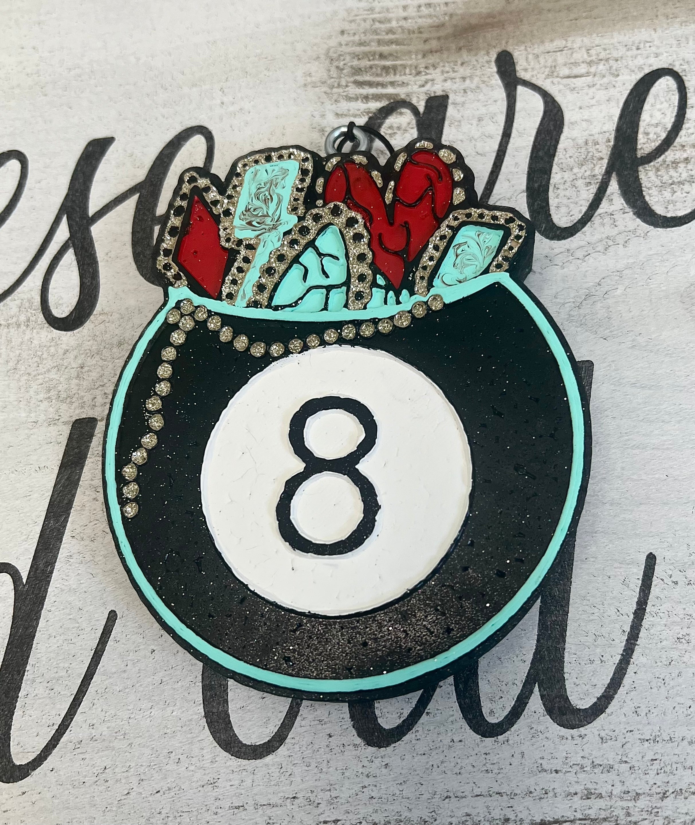 8 Ball Freshie