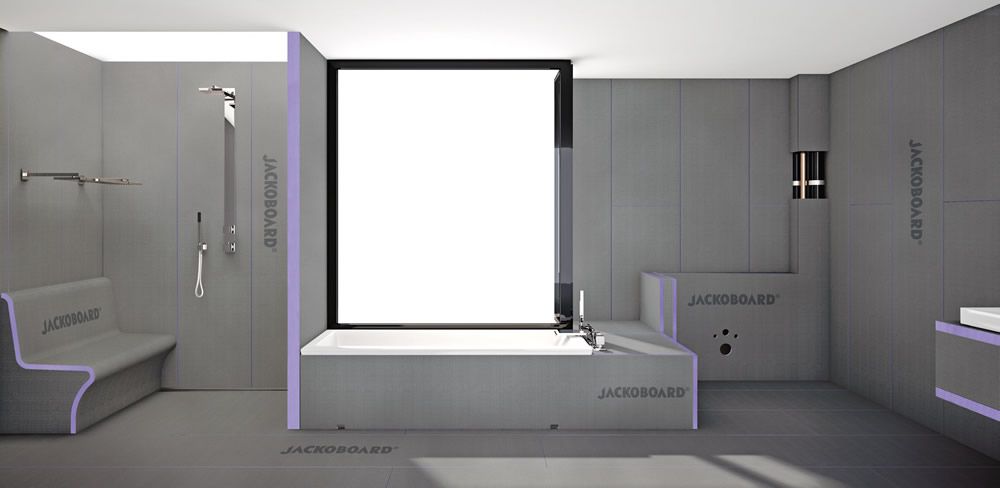 Jackoboard Tile Backer Construction Board System