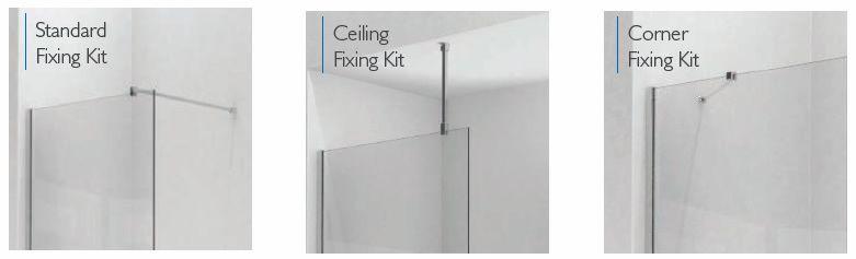 kudos ultimate 2 wetroom screen fixing options