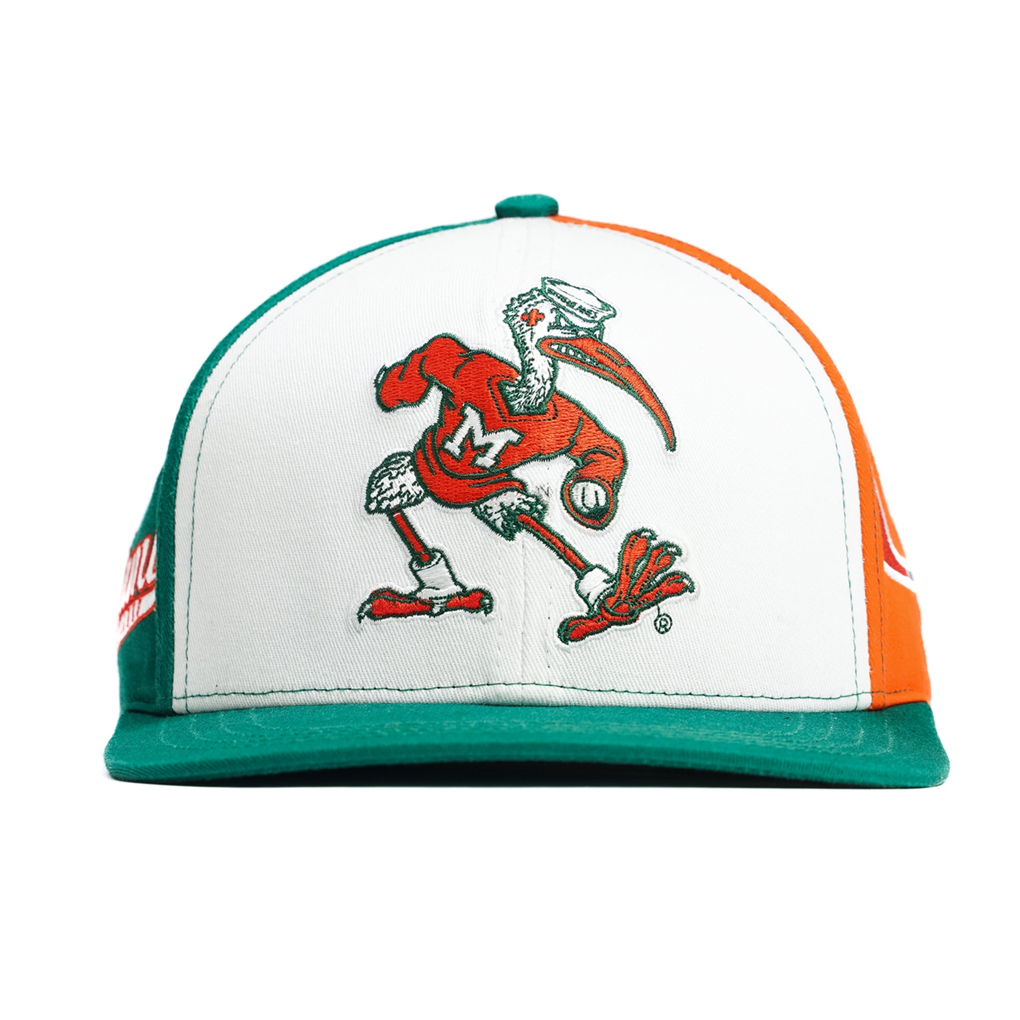 Miami Hurricanes Big U Snapback, Size: , University of Miami Hurricanes, Dyme Lyfe, Officially Licensed Merch.