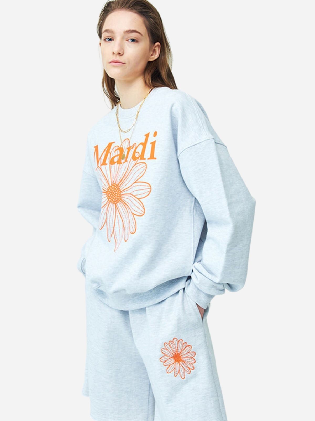 FlowerMardi Graphic Print Sweatshirt – mindofakind