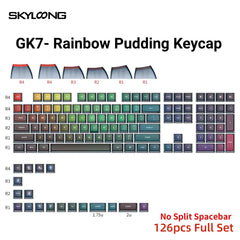 GK7 Rainbow Keycaps