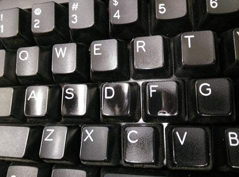 Polished ABS Blacke Keyboard