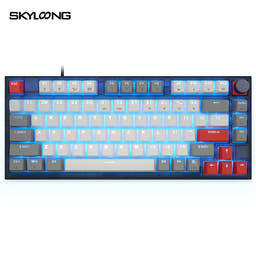 SKYLOONG GK75 Double Shot - GreyWhite (Optical)