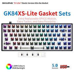 SKYLOONG GK84 ABS Kits-Black as variant: USB+Bluetooth+2.4G