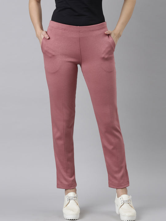 Buy Blue Pants for Women by GO COLORS Online | Ajio.com