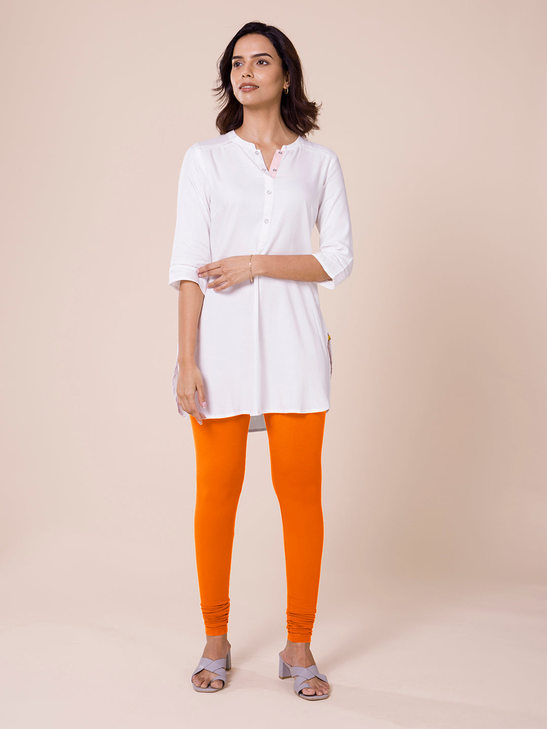 Orange Kurtis - Latest Orange Kurta & Kurti Design Online for Women