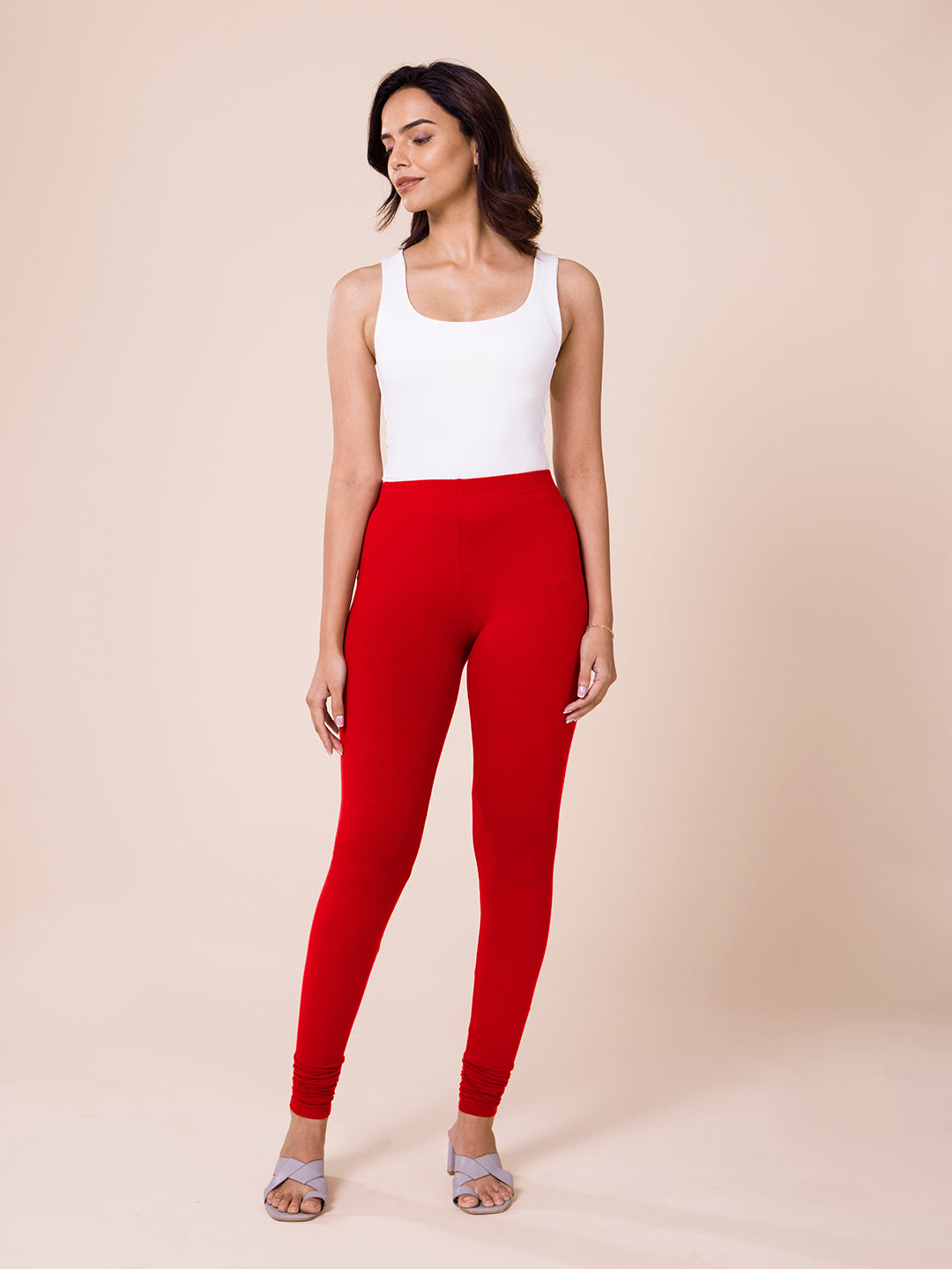 Buy online Hot Red Churidar Leggings from Churidars & Salwars for Women by  Tsg Breeze for ₹599 at 0% off