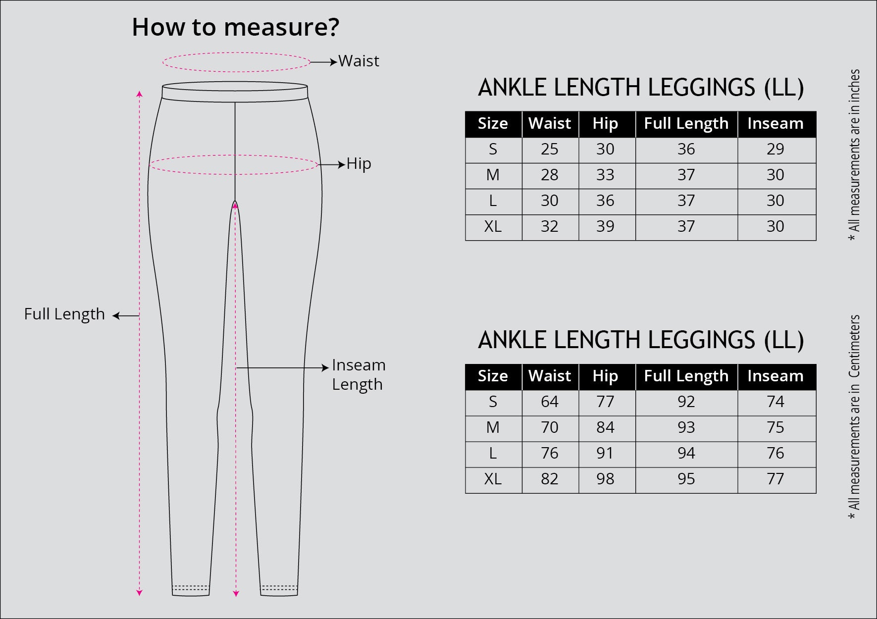 Women Solid Dark Rose Slim Fit Ankle Length Leggings - Tall