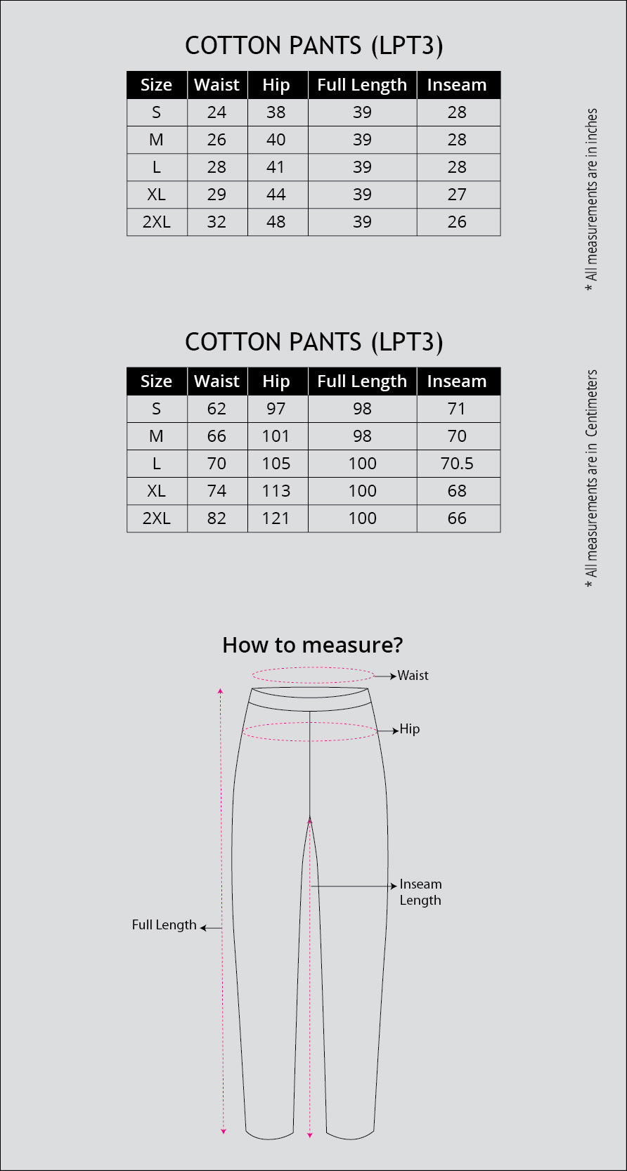 Cotton Pants for Women's | Solid Cherry Comfort Fit Cotton Pants - Go ...