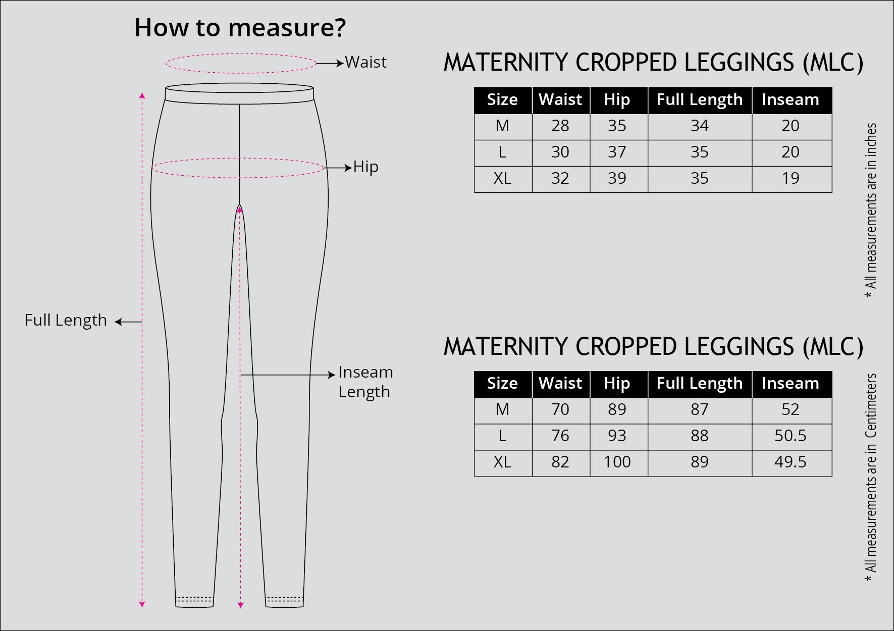 Buy Women's Solid Light Pink Cotton Cropped Maternity Leggings Online ...