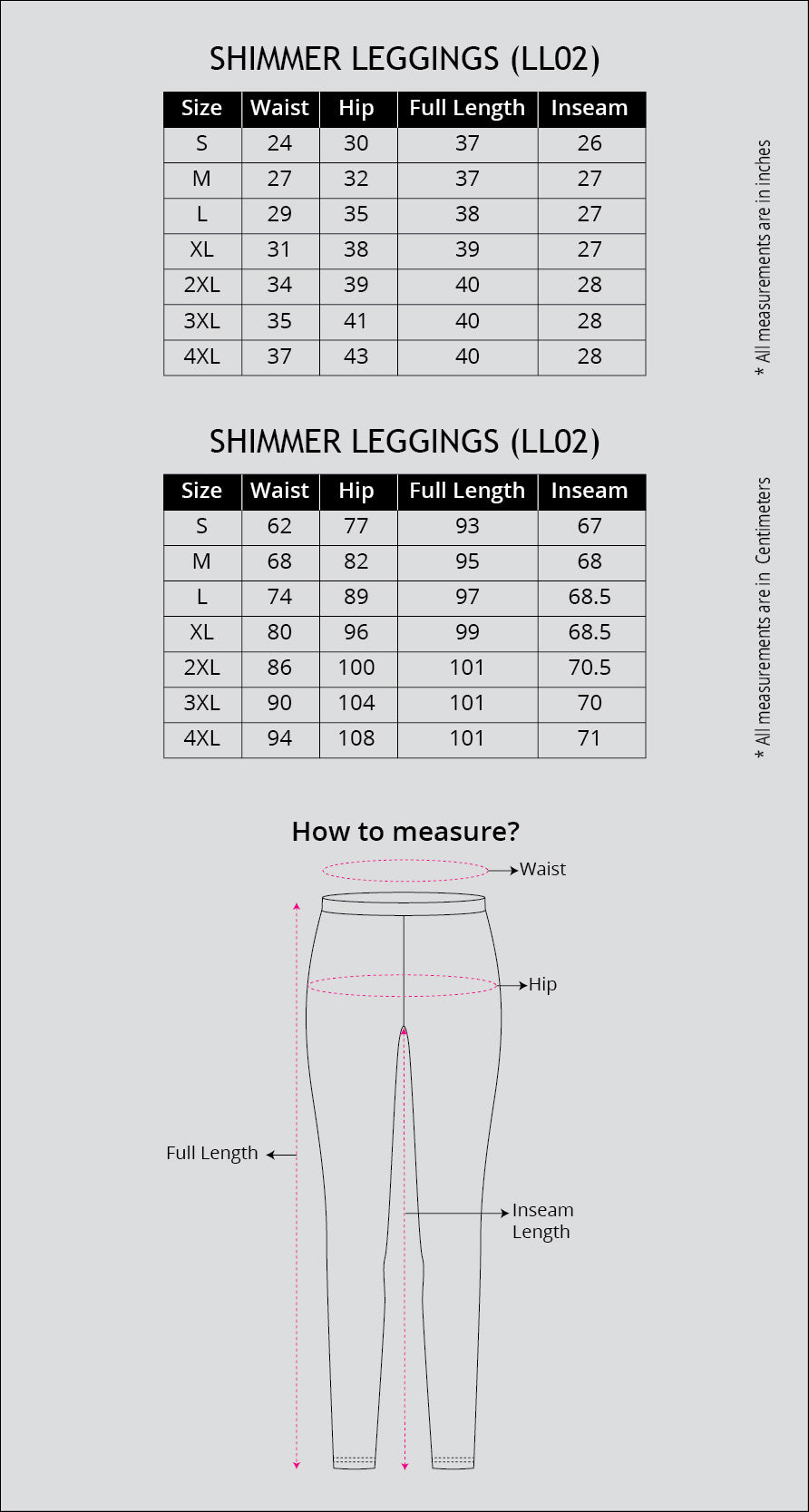 Women Solid Fuchsia Shimmer Leggings