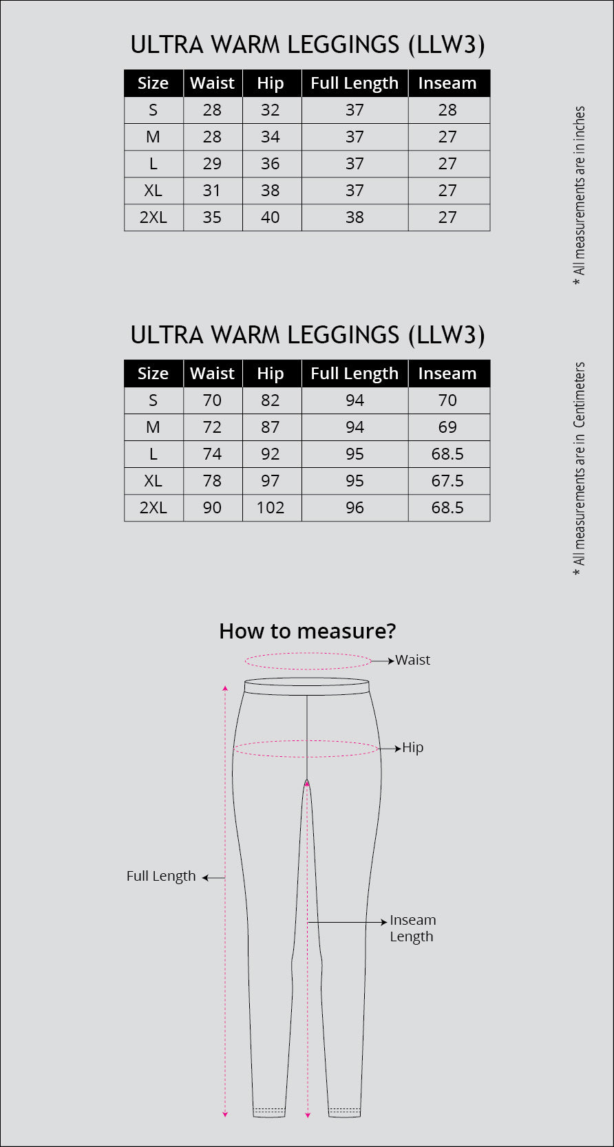 Women Solid Black Ultra Warm Leggings