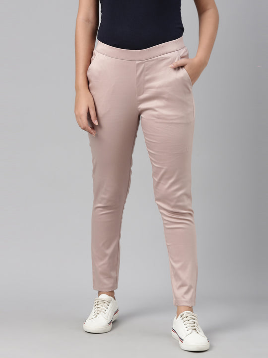 Colour Treggings for Girls - rosy apricot, Girls