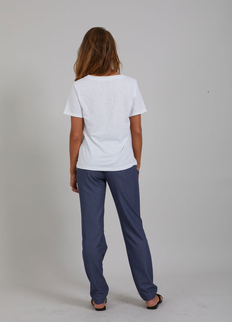 Coster Copenhagen T-SHIRT M. HALVLÅNGA ÄRMAR OCH FEMALE POWER-TRYCK T-Shirt White - 200