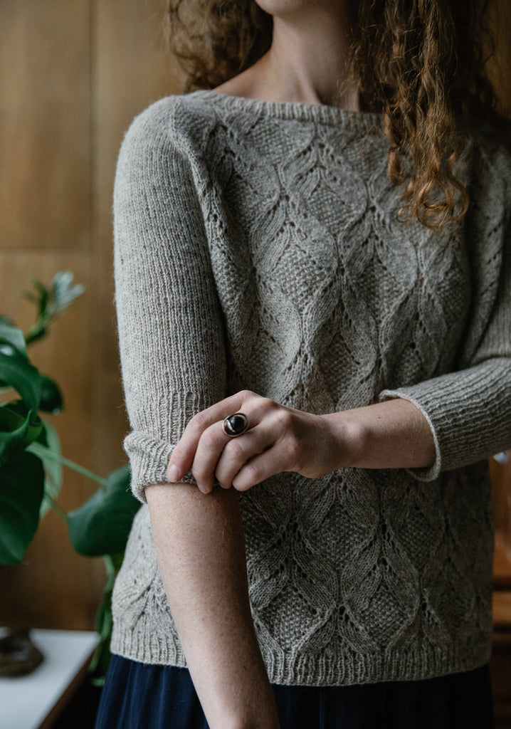 Image of the Poet sweater.
