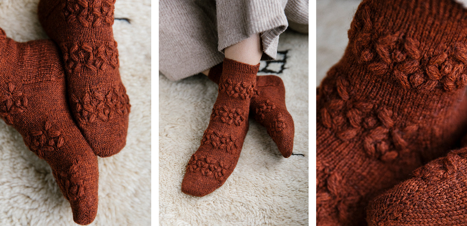 PDF Yoga Socks Knitting Pattern (52 Weeks of Socks vol.2) — ARA STELLA