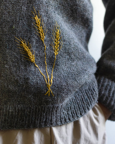 Embroidery on Knits by Judit Gummlich