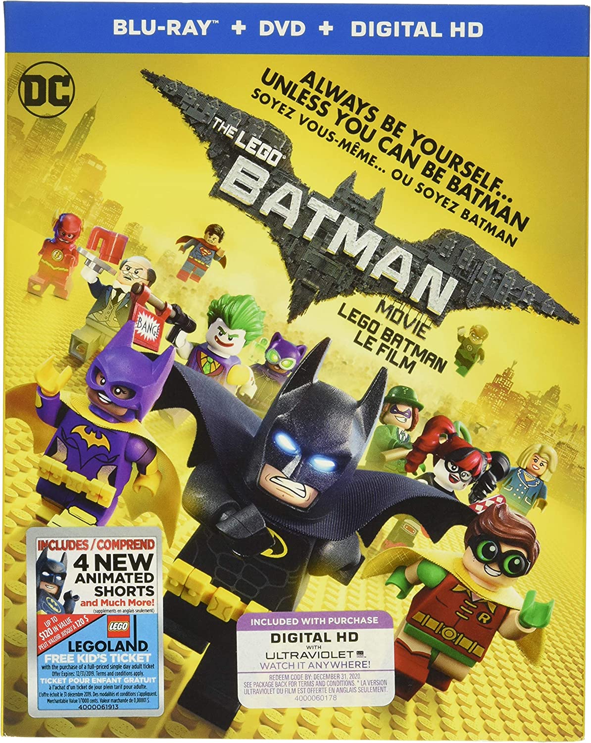 Lego Batman Movie, The (BLU-RAY/DVD Combo) – Videomatica Ltd (since 1983)